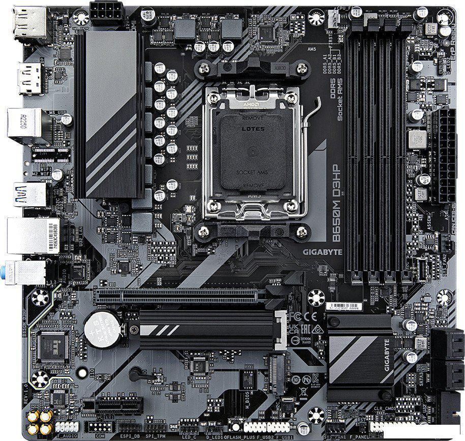 Материнская плата Gigabyte B650M D3HP (rev. 1.0)