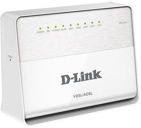 DSL-модемы и маршрутизаторы D-Link DSL-224/T1A