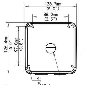 Крепление для камер видеонаблюдения Uniview TR-JB07/WM03-G-IN