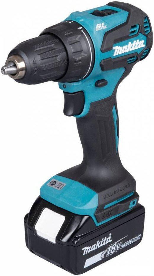 Дрель-шуруповерт Makita DDF490SF1J (с 1-им АКБ, кейс)
