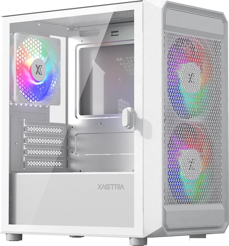 Корпуса XASTRA A303M 3FRGB (белый)
