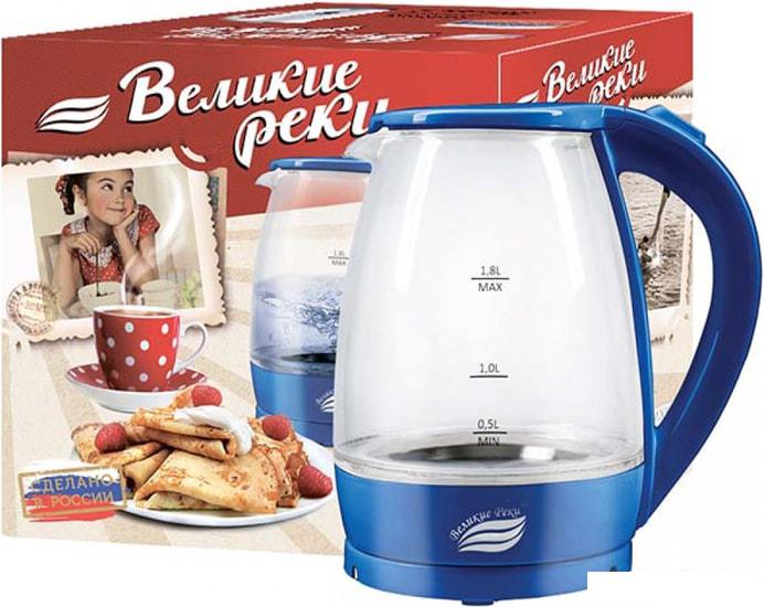 Электрический чайник Великие Реки Дон-1 (синий)