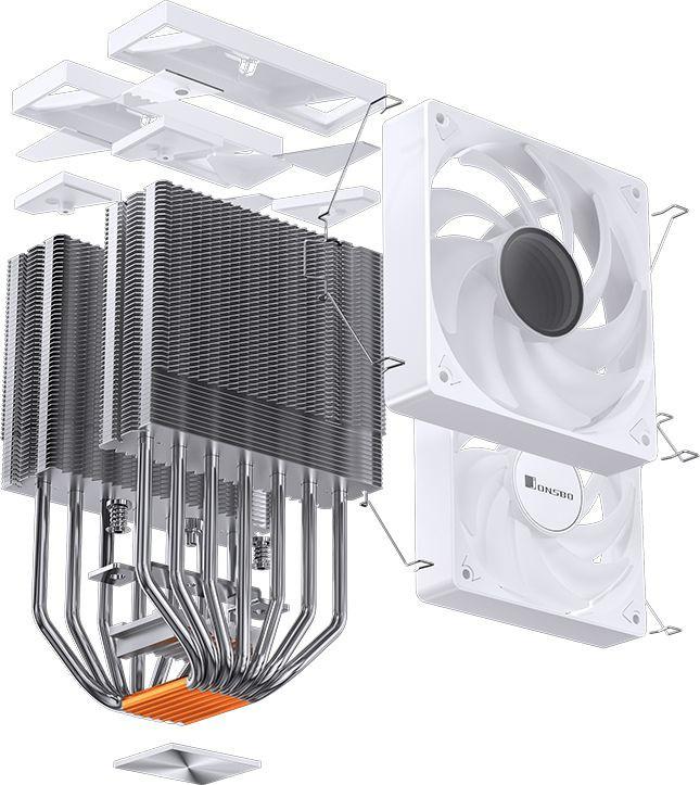 Кулер для процессора Jonsbo CR-3000 ARGB White
