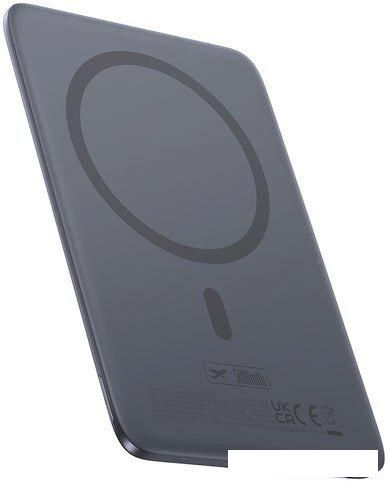 Внешний аккумулятор Baseus PicoGo AM41 Ultra-Slim Magnetic Power Bank 5000mAh (серый)