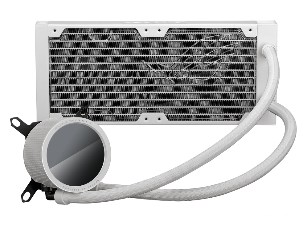 Жидкостное охлаждение для процессора ASUS ROG Ryuo III 240 ARGB White Edition