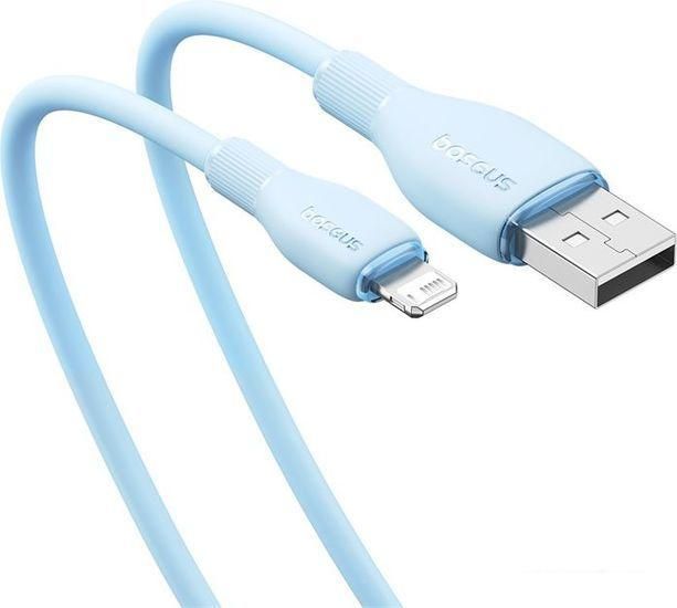 Кабель Baseus Pudding Series USB Type-A - Lightning (2 м, голубой)