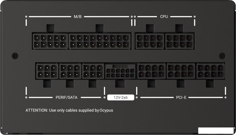 Блок питания Ocypus Iota P1000 Iota-P1000-G1FFBK024X-EU