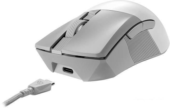 Игровая мышь ASUS ROG Gladius III Wireless AimPoint Moonlight White