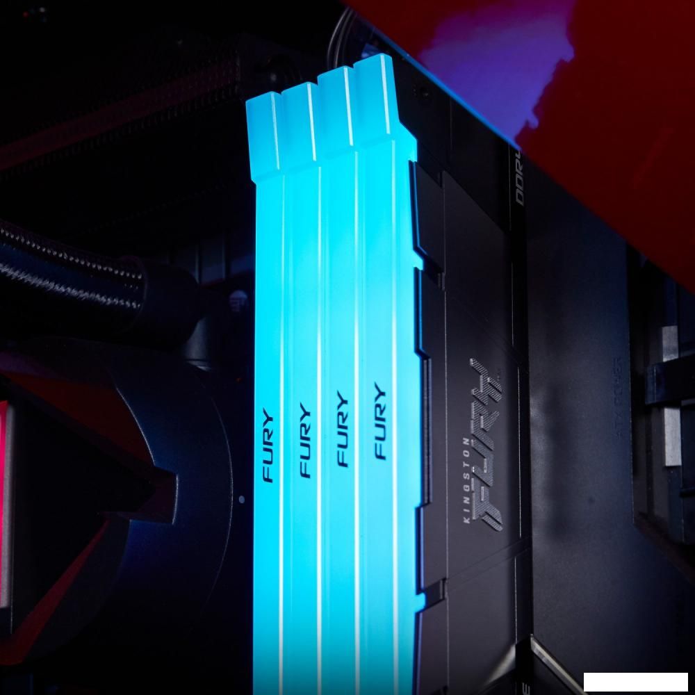 Оперативная память Kingston FURY Renegade RGB 2x8ГБ DDR4 3200МГц KF432C16RB2AK2/16