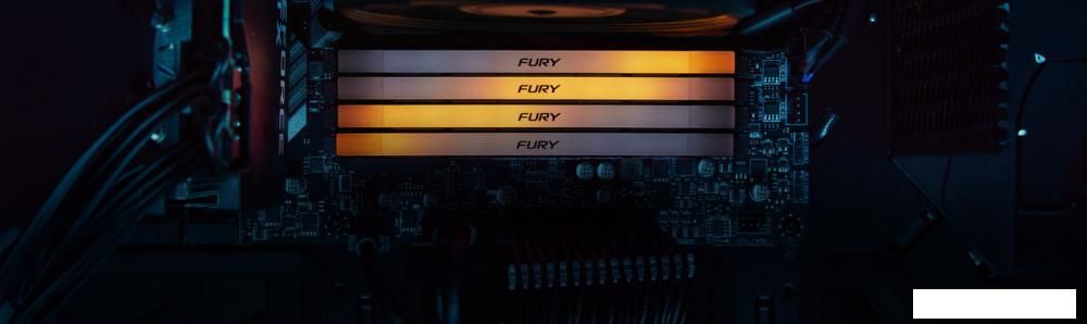 Оперативная память Kingston FURY Renegade RGB 8ГБ DDR4 3600 МГц KF436C16RB2A/8