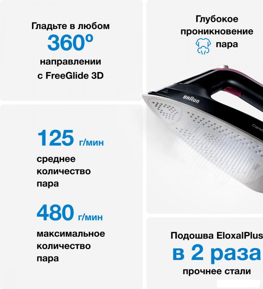 Утюг Braun CareStyle 5 Pro IS 5155 BK