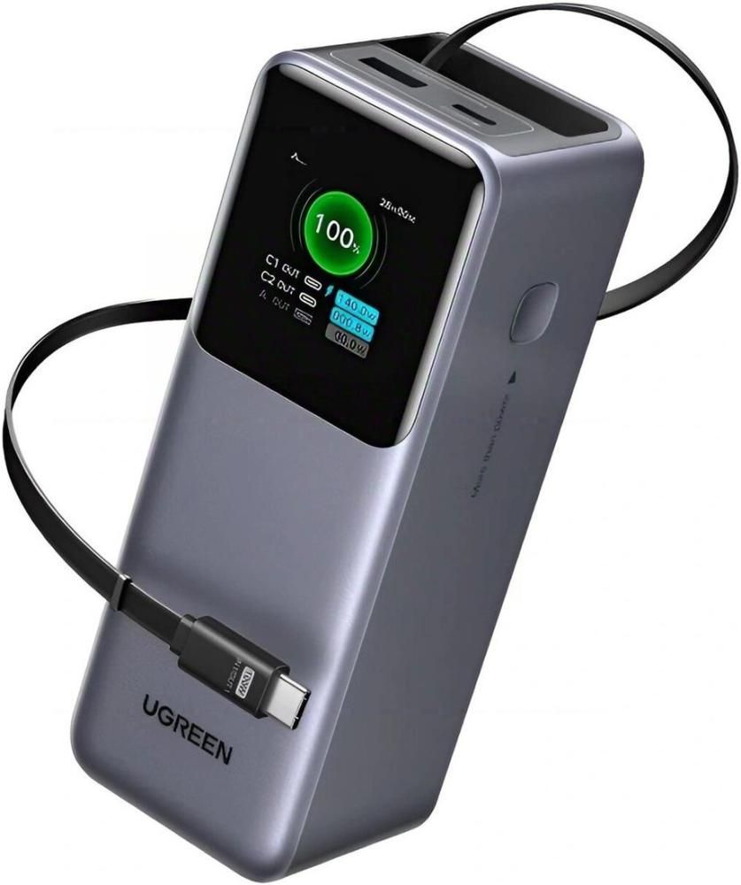 Внешний аккумулятор Ugreen PB726 95670B 20000mAh (серый)