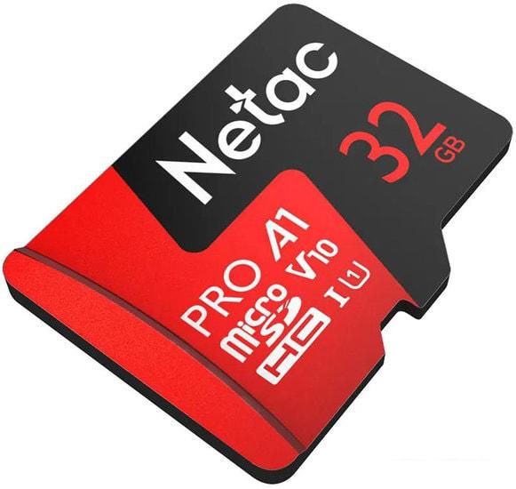 Карта памяти Netac P500 Extreme Pro 32GB NT02P500PRO-032G-R (с адаптером)