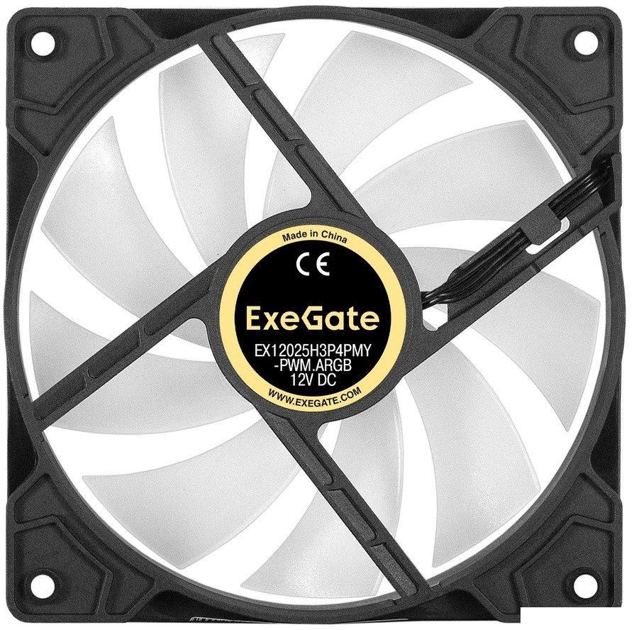 Вентилятор для корпуса ExeGate EX12025H3P4PMY-PWM.ARGB EX295967RUS