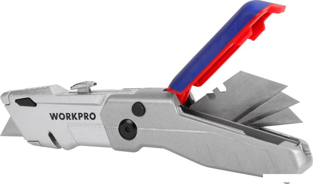Нож строительный Workpro WP211011