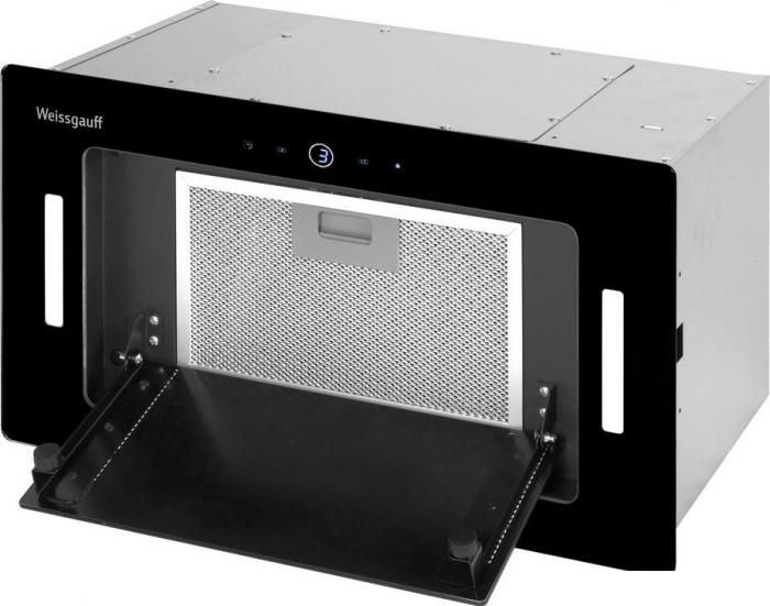 Кухонная вытяжка Weissgauff Aura 1200 Remote BL