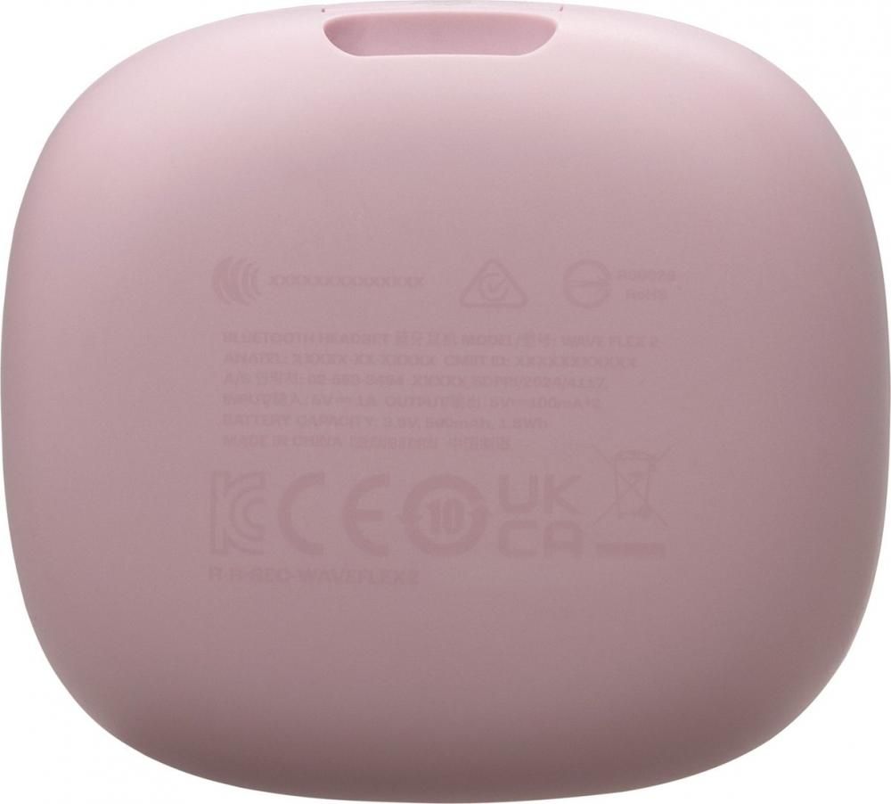 Наушники и гарнитуры JBL Wave Flex 2 (розовый)