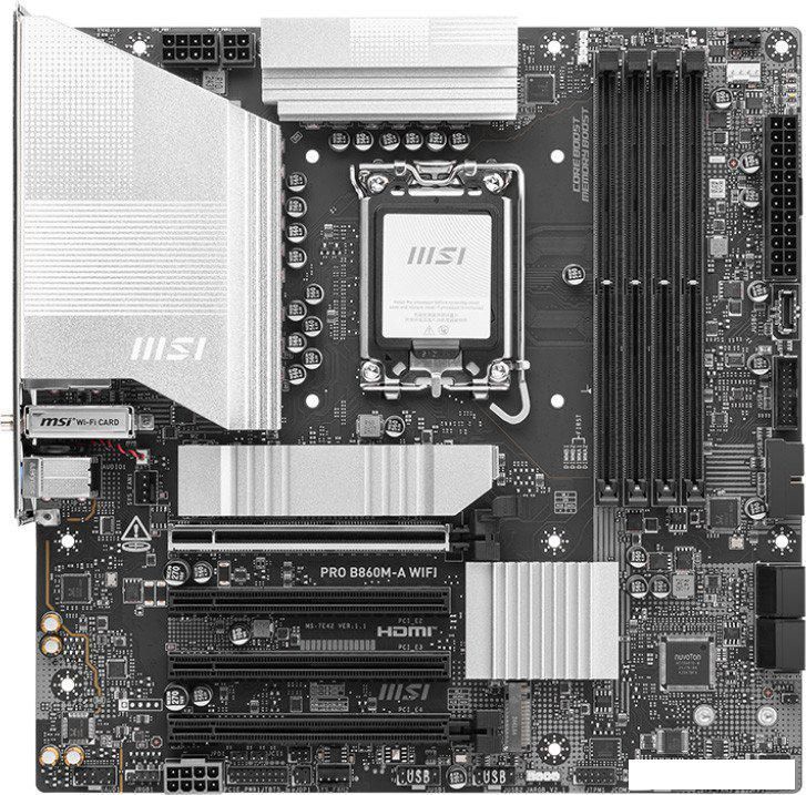 Материнская плата MSI Pro B860M-A WiFi
