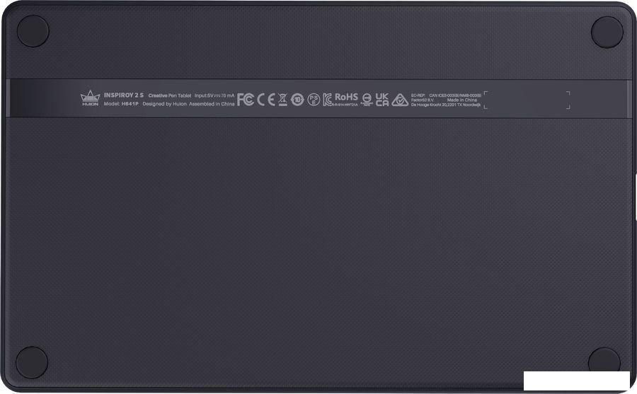 Графический планшет Huion Inspiroy 2 S H641P (черный)