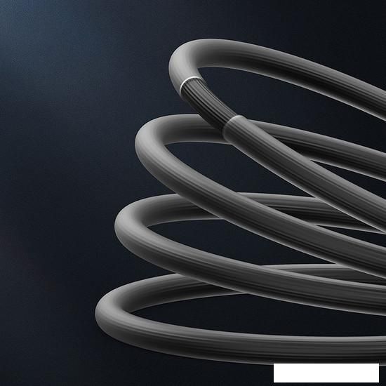 Кабель Baseus CoolPlay Series Fast Charging Data Cable 2.4A USB Type-A - Lightning (2 м, черный)