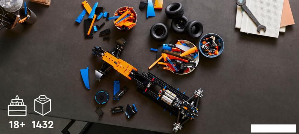 Конструктор LEGO Technic 42141 Гоночный автомобиль McLaren Formula 1