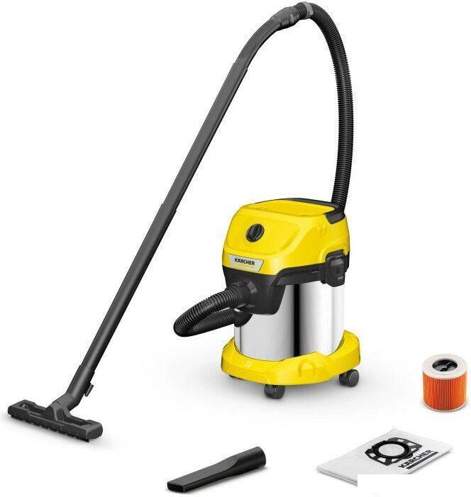 Пылесос Karcher WD 3 S V-15/4/20 1.628-138.0
