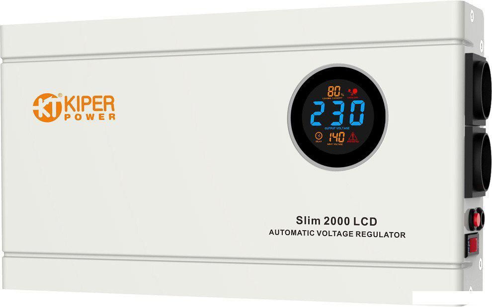 Стабилизатор напряжения Kiper Power Slim 2000 LCD