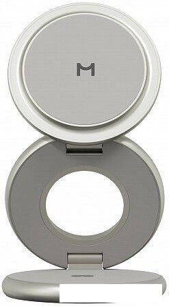 Беспроводное зарядное Magssory Signature Disc Pro для Apple 3 в 1 WCH073 (титановый)