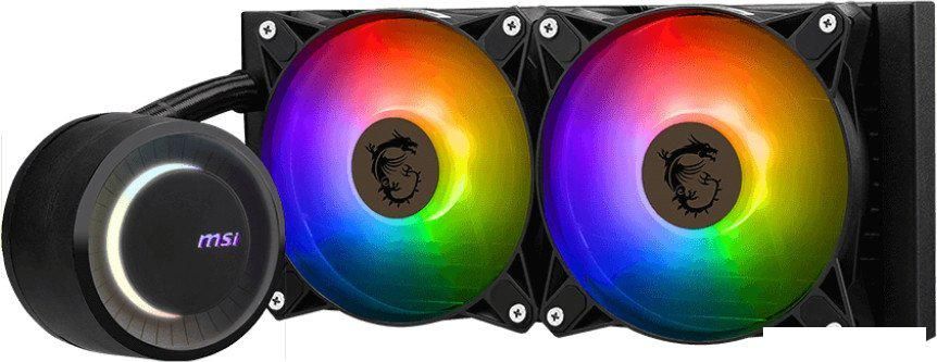 Жидкостное охлаждение для процессора MSI MAG CoreLiquid E240 (черный)
