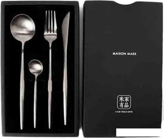 Набор столовых приборов Maison Maxx Stainless Steel Set (серебристый)