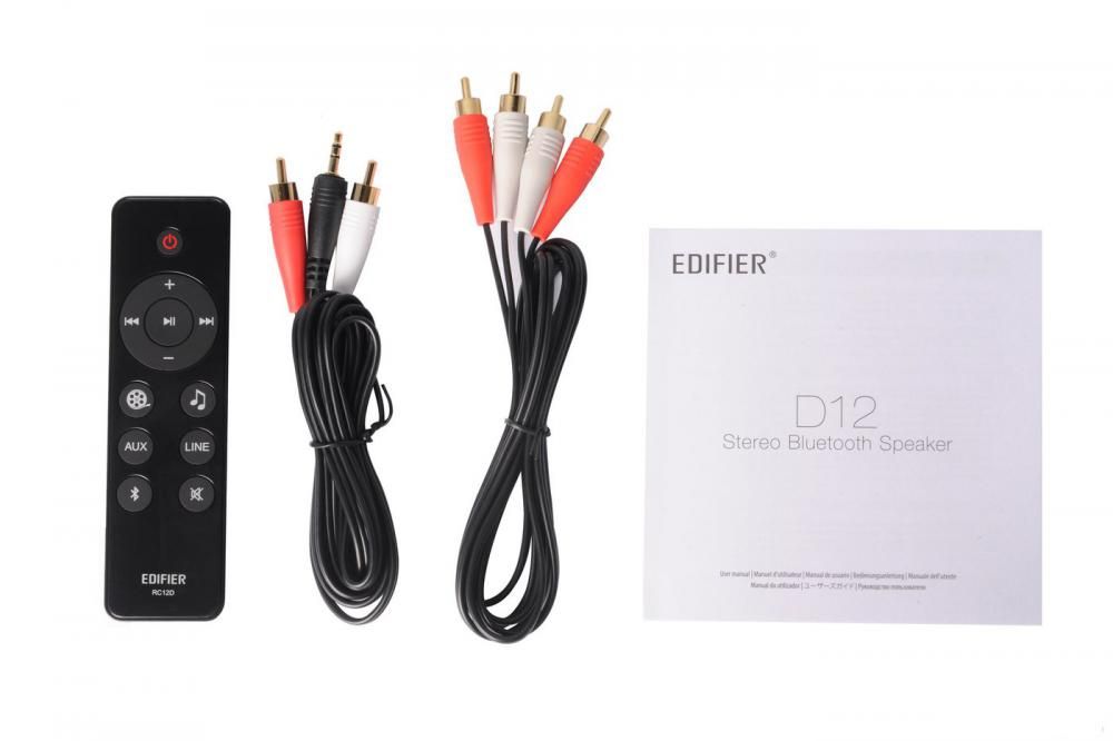 Беспроводная колонка Edifier D12 (коричневый)