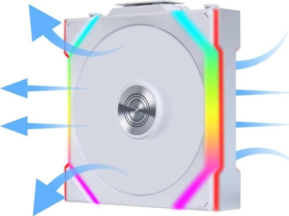Вентилятор для корпуса Lian Li Uni Fan SL 120 Wireless Reverse G99.12RSL1W1W.R0