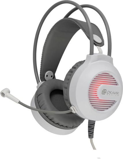 Наушники Оклик HS-L300G (белый)