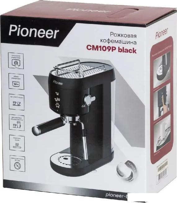 Рожковая кофеварка Pioneer CM109P (черный)