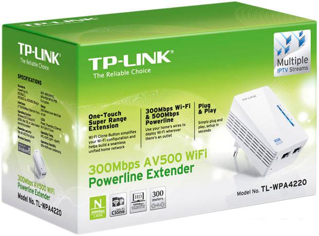 Powerline-адаптер TP-Link TL-WPA4220