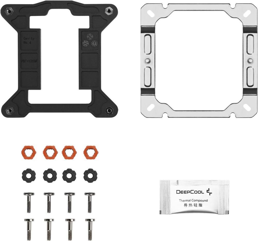 Кулер для процессора DeepCool AG400 G2 ARGB WH R-AG400-WHAMMG2-G