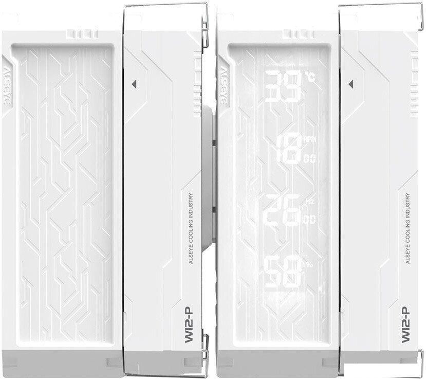 Кулер для процессора ALSEYE Q120DT Plus (белый)
