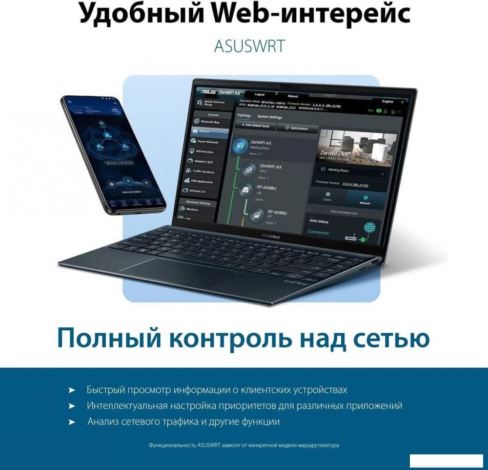 Wi-Fi роутер ASUS RT-AX52