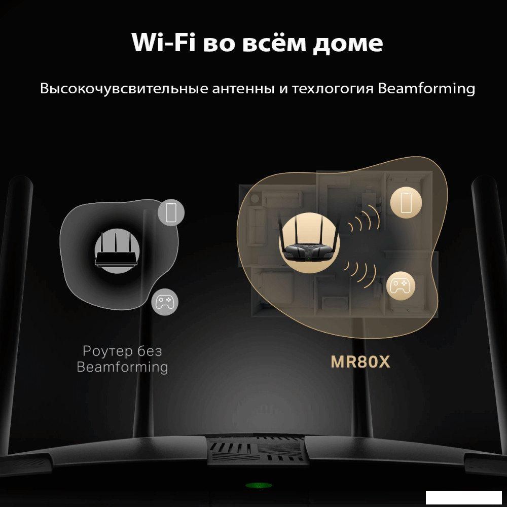 Wi-Fi роутер Mercusys MR80X