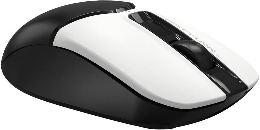 Мышь A4Tech Fstyler FG12S (белый/черный)