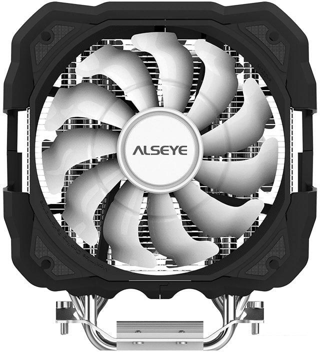 Кулер для процессора ALSEYE M120D Plus (черный)