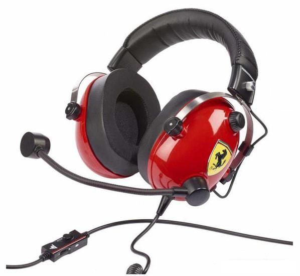 Наушники Thrustmaster T.Racing Scuderia Ferrari Edition