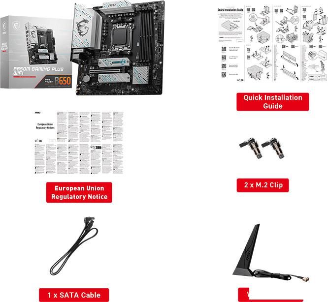 Материнская плата MSI B650M Gaming Plus WiFi