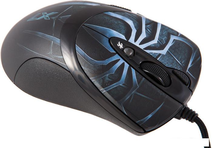 Игровая мышь A4Tech XL-747H (черный/синий)