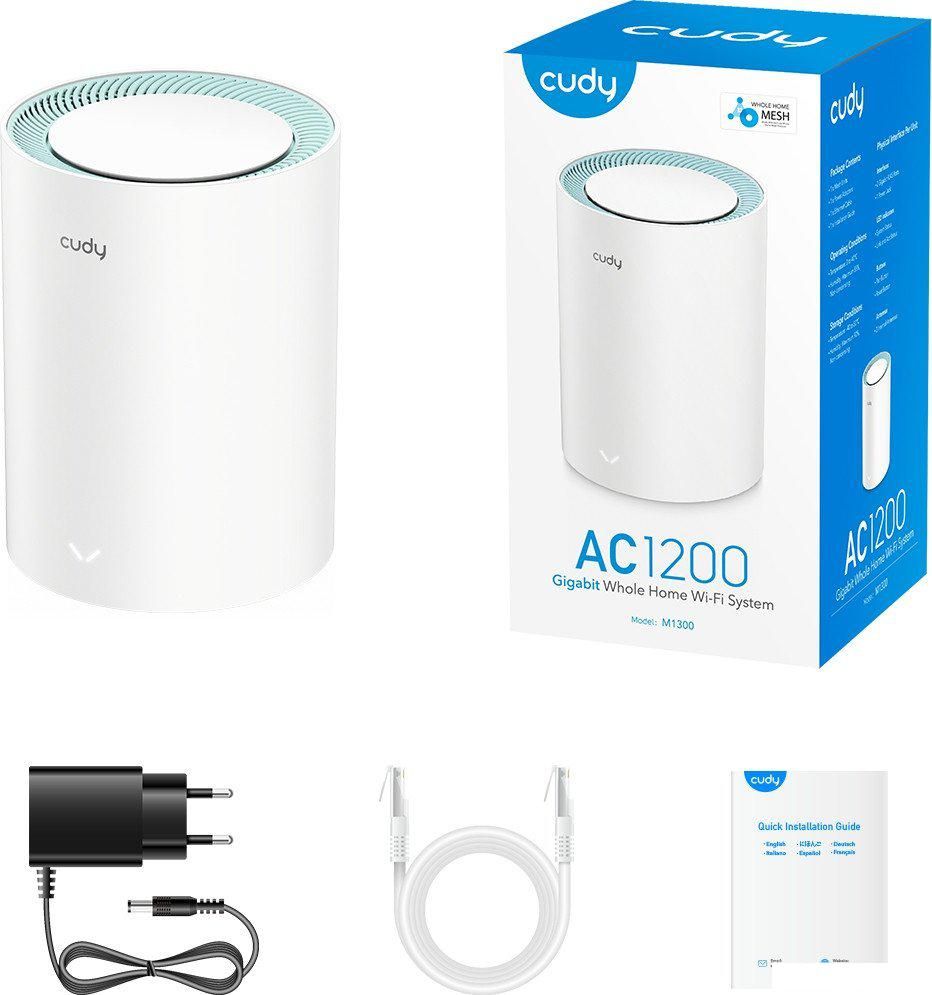 Wi-Fi роутер Cudy M1300 2.0 (1-Pack)