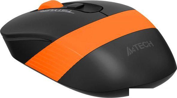 Мышь A4Tech Fstyler FG10 (черный/оранжевый)