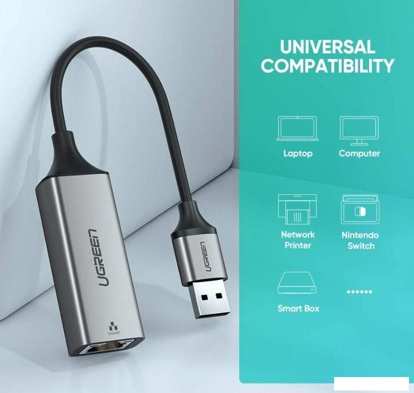 Сетевой адаптер Ugreen CM209 50922