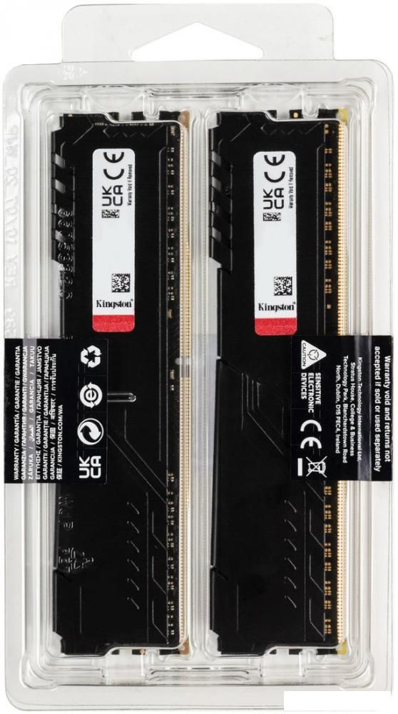 Оперативная память Kingston FURY Beast 2x16GB DDR4 PC4-25600 KF432C16BBK2/32