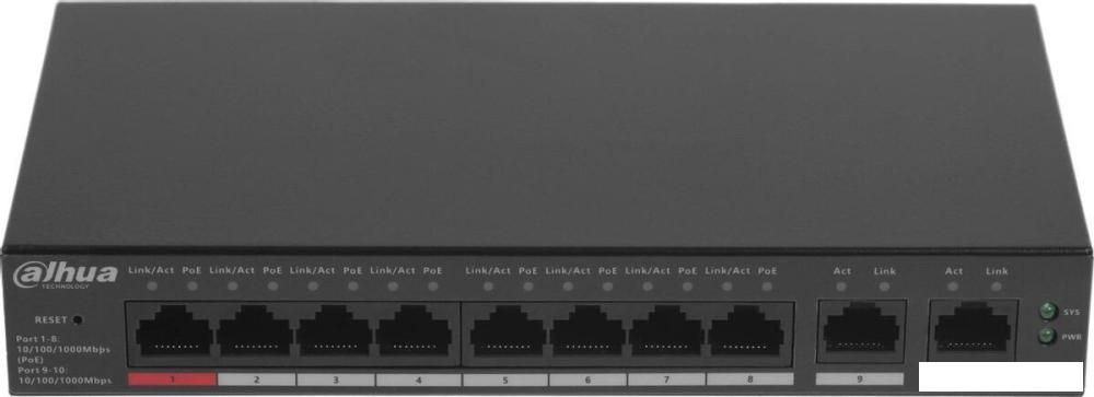 Управляемый коммутатор 2-го уровня Dahua DH-CS4010-8GT-110