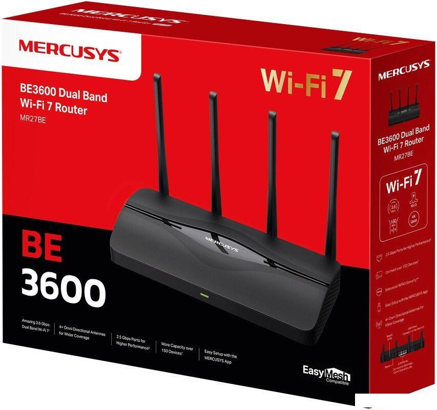 Wi-Fi роутер Mercusys MR27BE